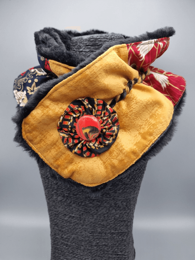 Cache-cou Coloré et Élégant – L'Accessoire Parfait pour l'hiver