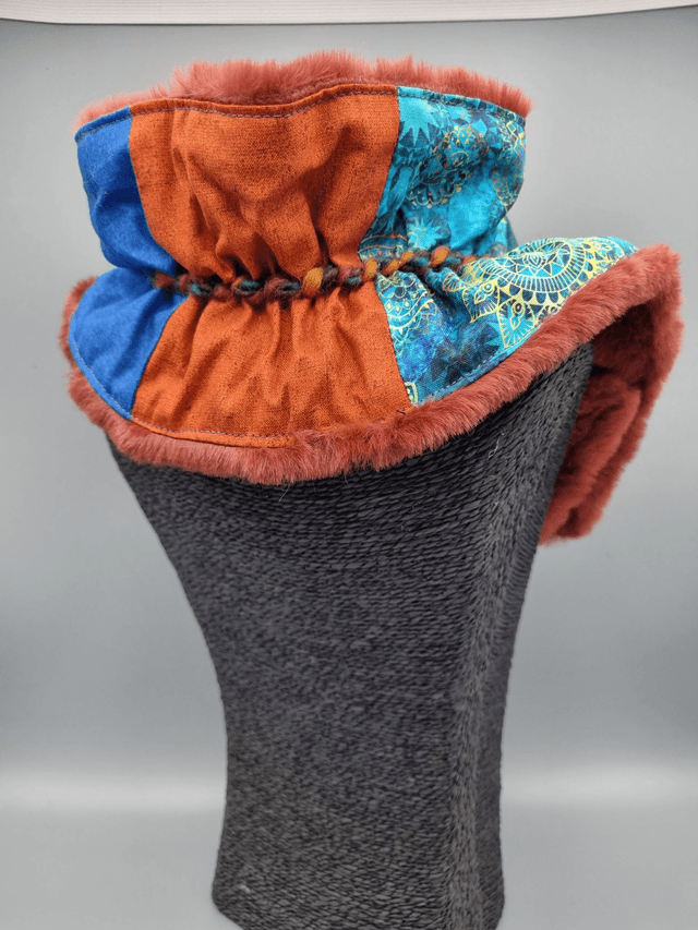 Cache cou chaud et coloré - Modèle unique